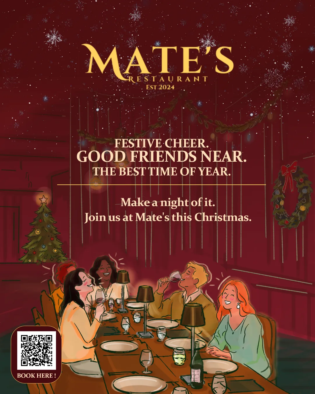 Limited Tables/Spots Available — Book Before They’re Gone! promotion poster