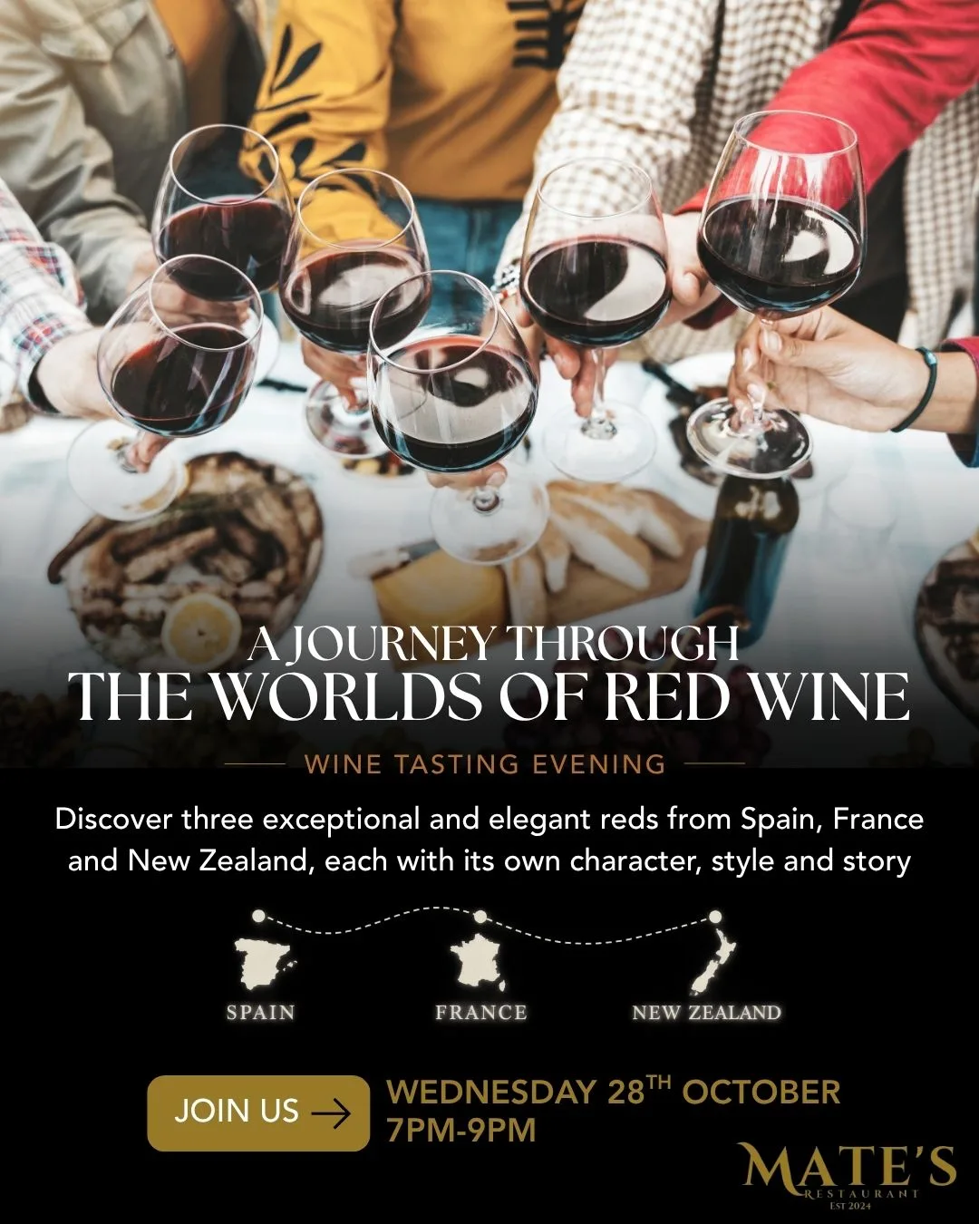 A Journey Through the Worlds of Red Wine promotion poster